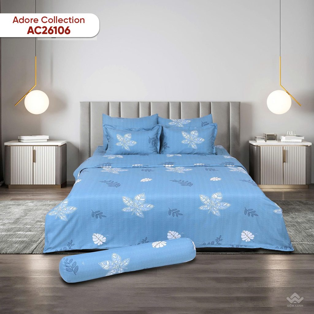 Chăn ga gối Sông Hồng Adore AC26106