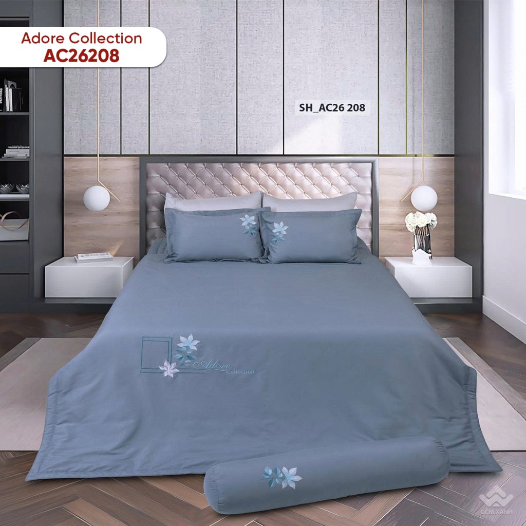 Chăn ga gối Sông Hồng Adore AC26208