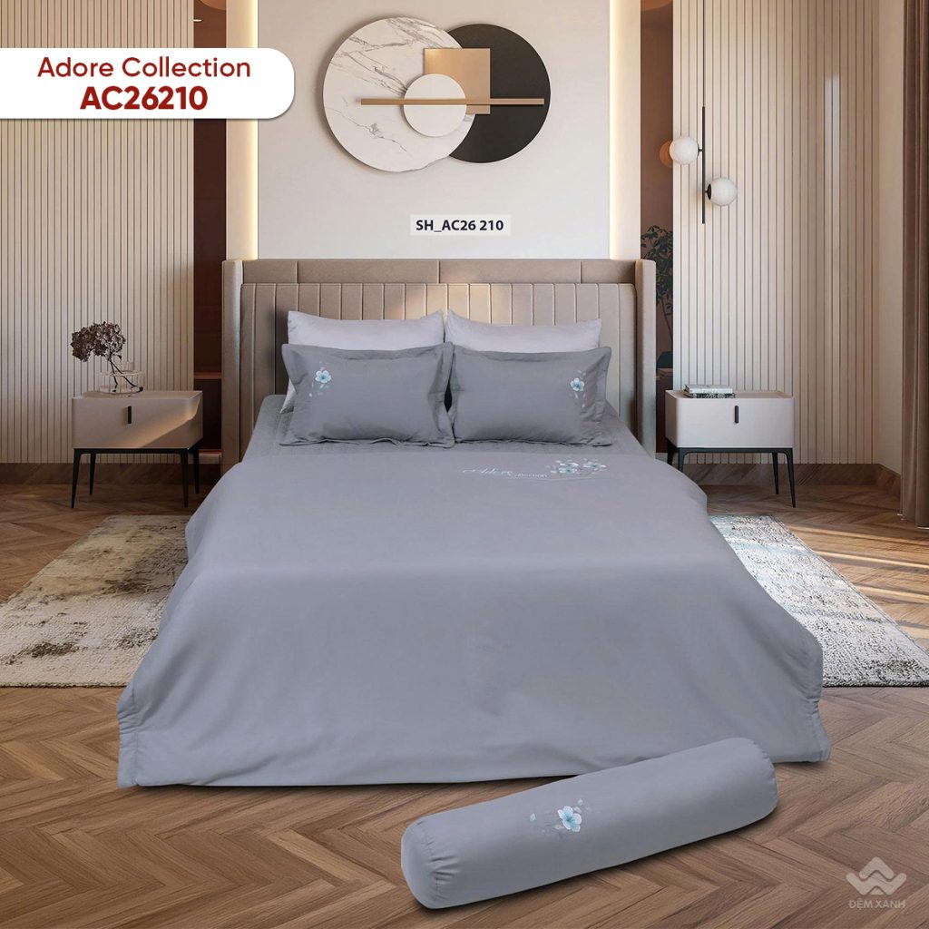 Chăn ga gối Sông Hồng Adore AC26210
