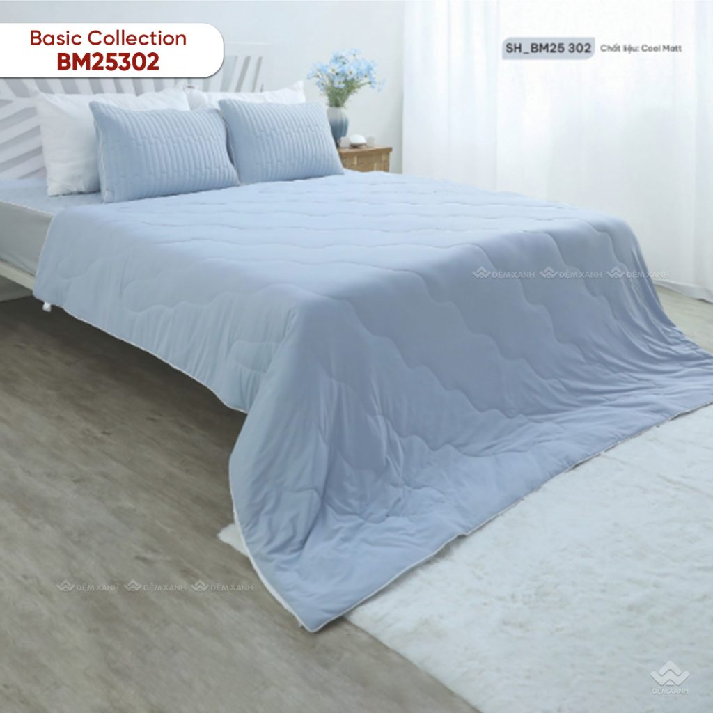 Chăn ga gối Sông Hồng Basic Cotton BM25302
