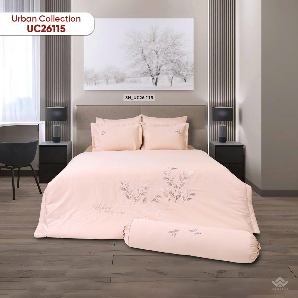 Chăn ga gối Sông Hồng Urban UC26115