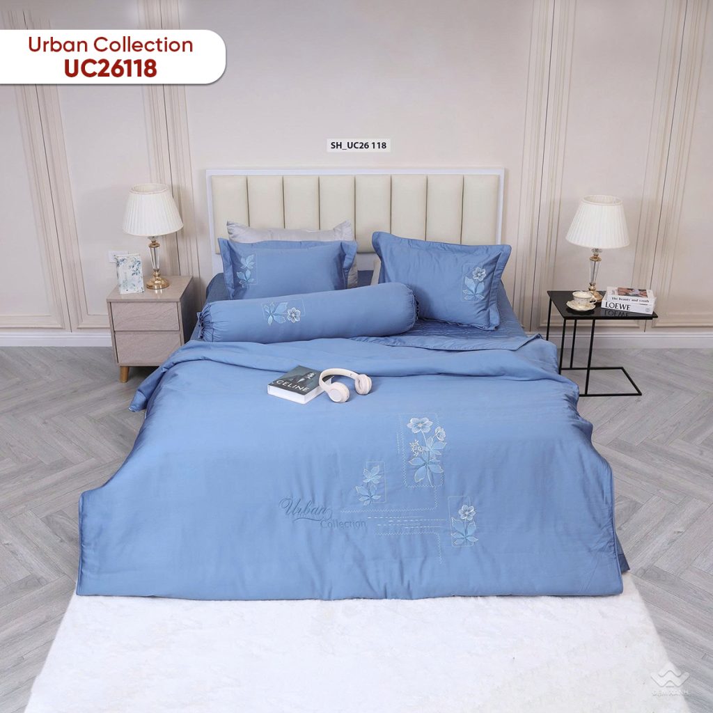 Chăn ga gối Sông Hồng Urban UC26118