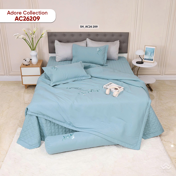 Chăn ga gối Sông Hồng Adore AC25209