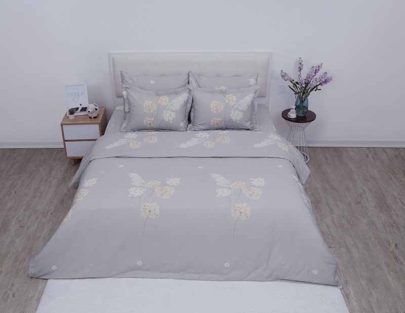 Chăn ga gối Sông Hồng Basic cotton BC25108