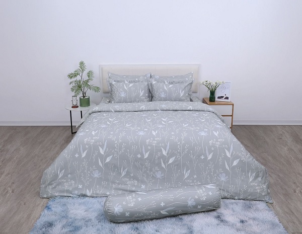 Chăn ga gối Sông Hồng Basic cotton BC25113