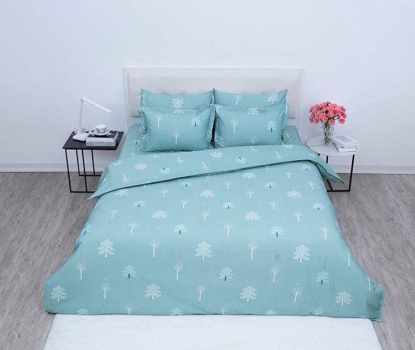 Chăn ga gối Sông Hồng Basic cotton BC25114