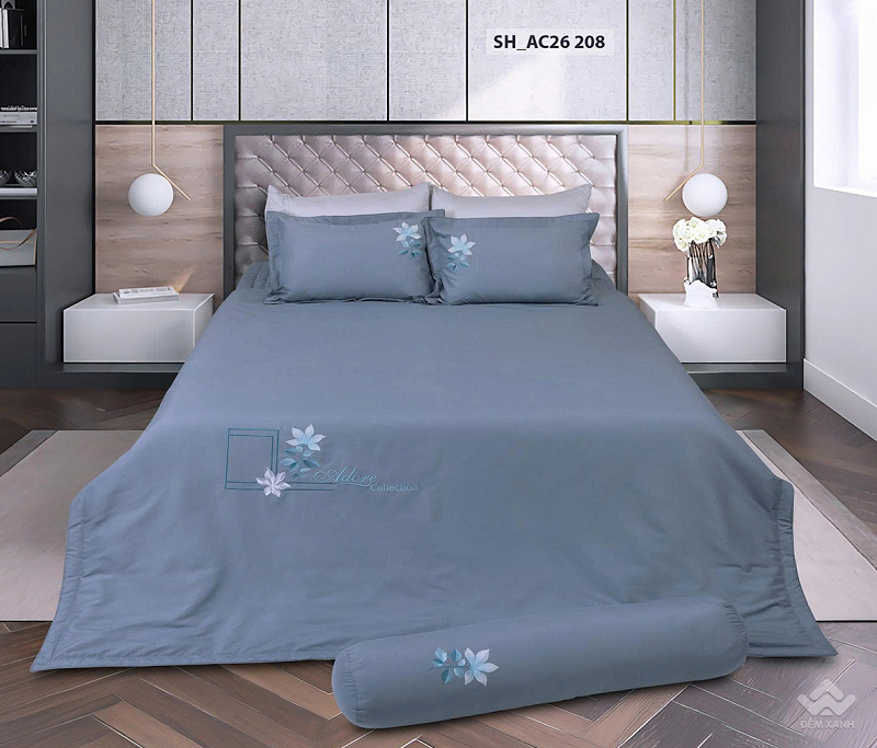 Chăn ga gối Sông Hồng Adore AC26208