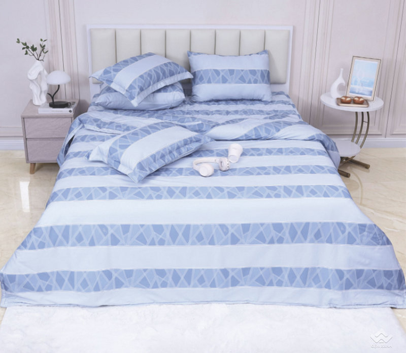 Chăn ga gối Sông Hồng Basic Cotton BC26126