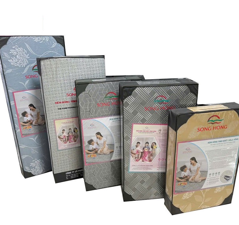 Đệm Sông Hồng sở hữu độ bền cao cùng khả năng nâng đỡ tốt 