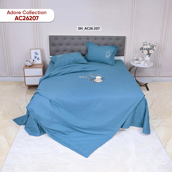 Chăn ga gối Sông Hồng Adore giá dễ tiếp cận nhưng vẫn đáp ứng tiêu chuẩn chất lượng cao