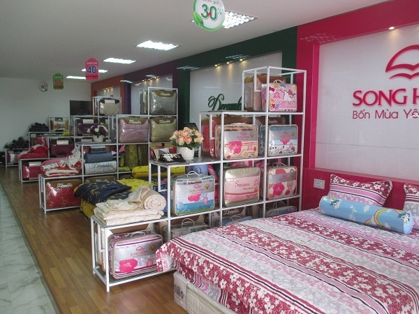 Mua tại đại lý chăn ga gối đệm Sông Hồng tại Ninh Bình giúp bạn yên tâm mua được hàng chính hãng