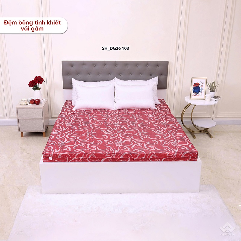 Đệm bông tinh khiết Sông Hồng