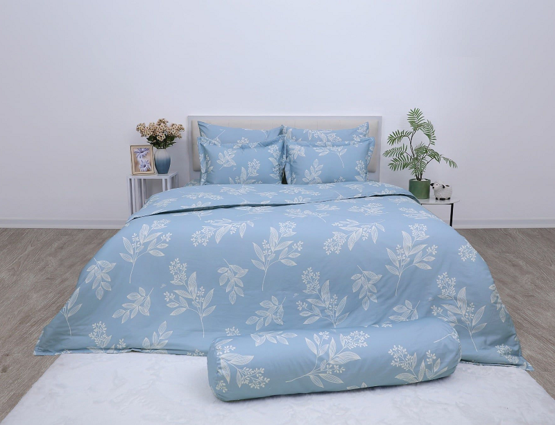 Chăn ga gối Sông Hồng Basic cotton BC25109