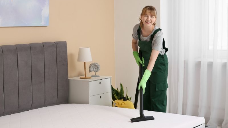 vệ sinh đệm bông ép Sông Hồng 