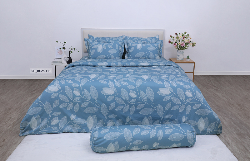 Chăn ga gối Sông Hồng Basic Cotton BC25111