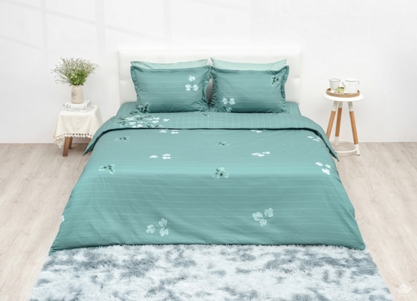 Chăn ga gối Sông Hồng Basic cotton