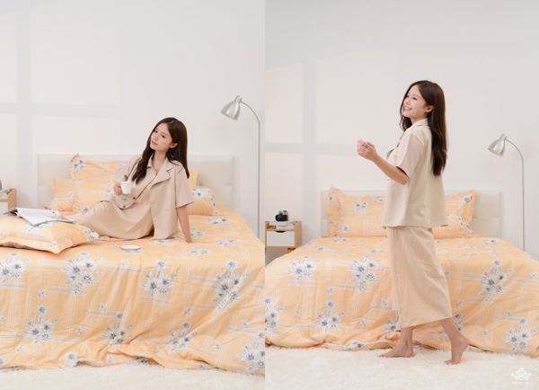 Chăn ga gối sông hồng Basic TC