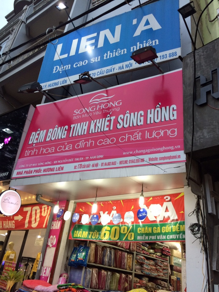 đệm bông ép sông hồng tốt đẹp rẻ