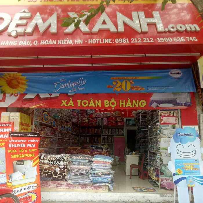 đệm bông ép sông hồng tốt đẹp rẻ