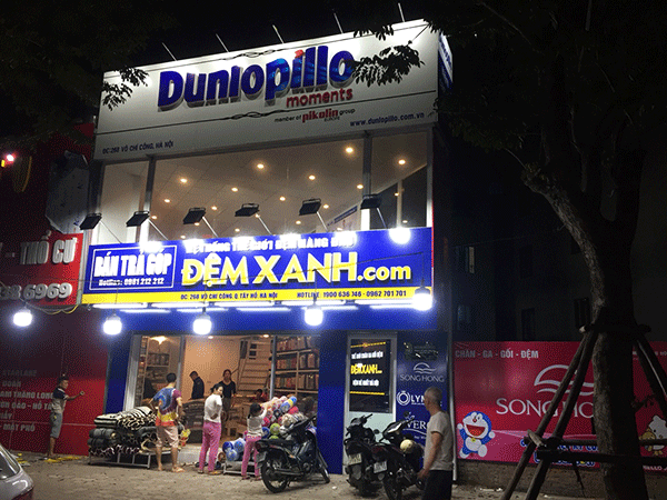 đệm bông ép sông hồng tốt đẹp rẻ