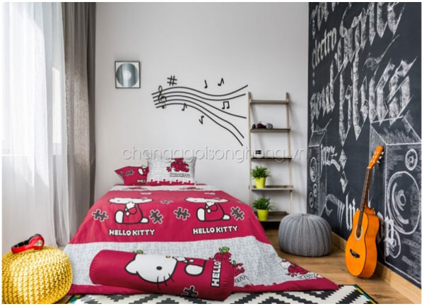 Chăn ga gối Sông Hồng trẻ e