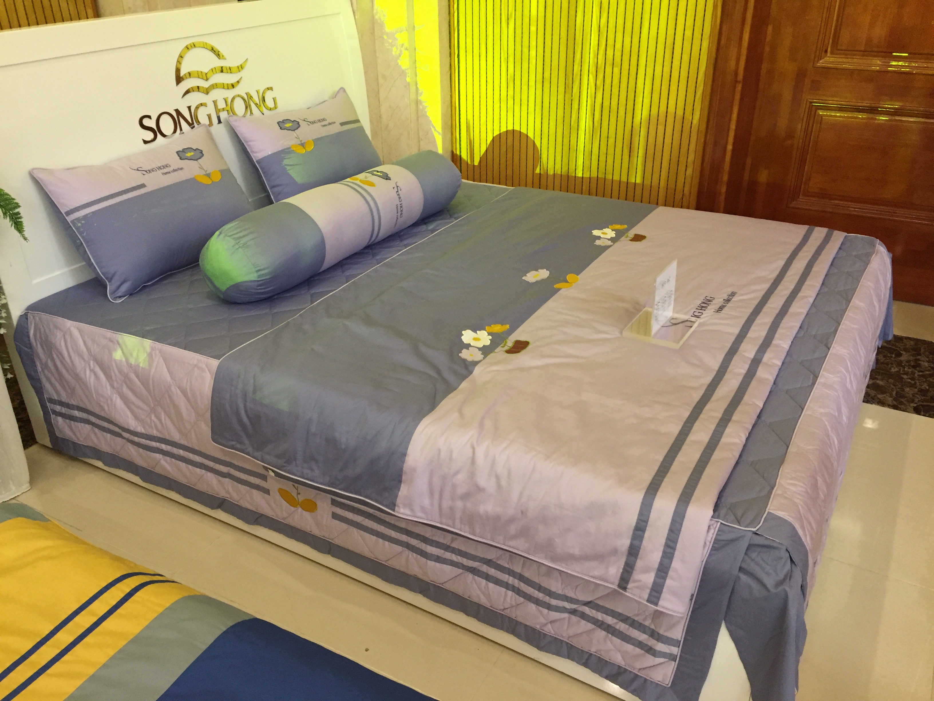 bộ chăn ga gối sông hồng