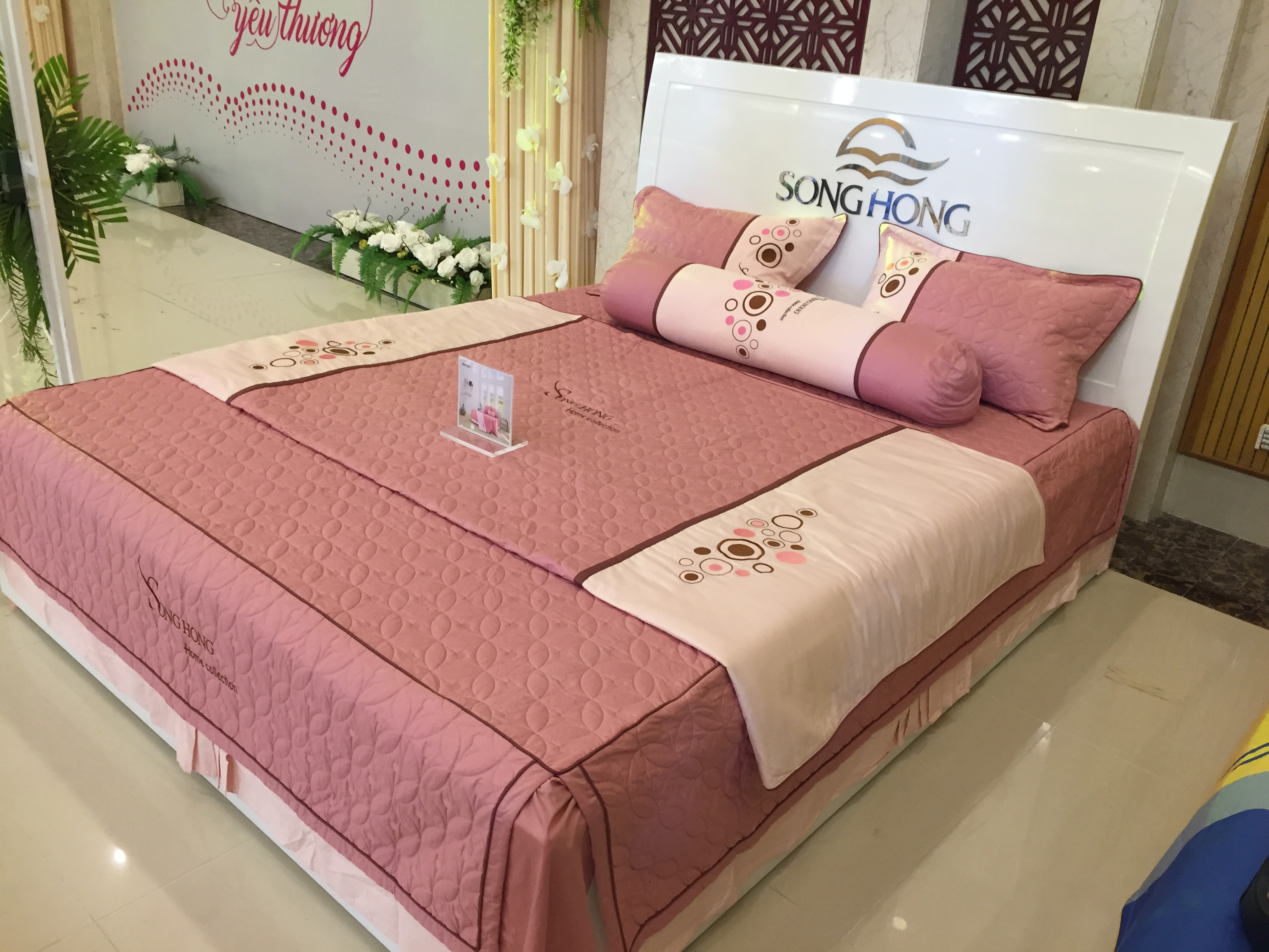 bộ chăn ga gối sông hồng