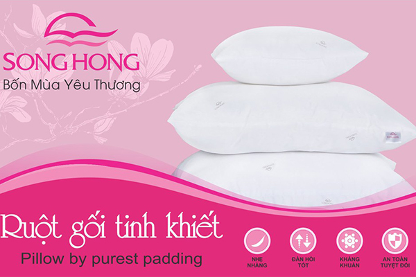 Lý do nên chọn ruột gối Sông Hồng