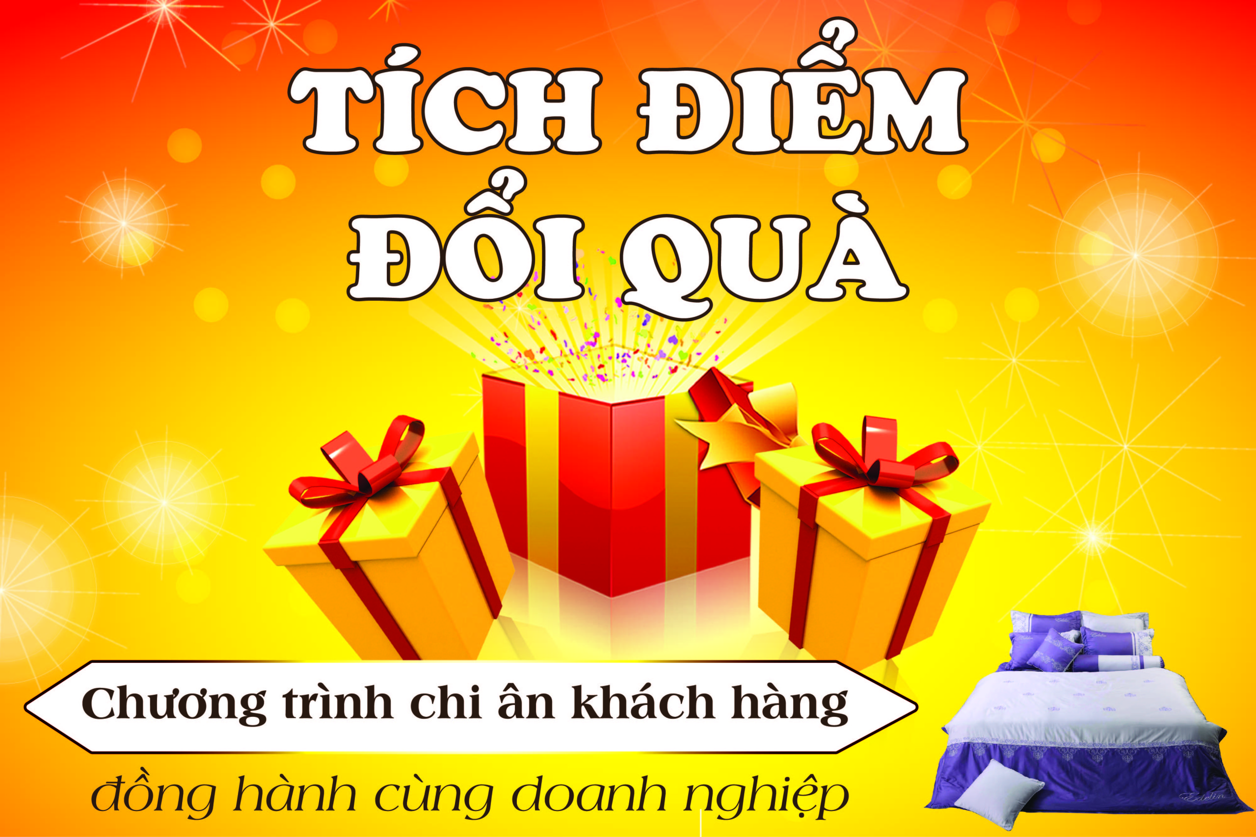 Chương trình khách hàng thân thiết tại hệ thống Chăn ga gối đệm Sông Hồng.online