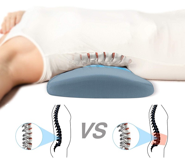 gối cho người đau lưng