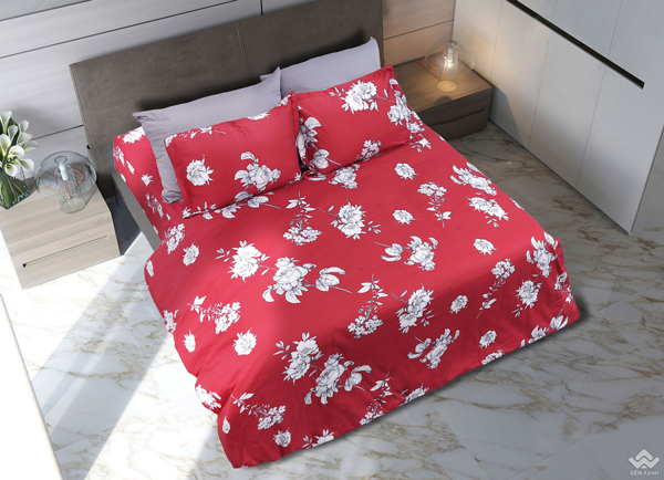 Chăn ga gối Sông Hồng Basic Cotton BC 21042