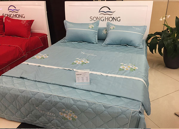 chăn ga gối Sông Hồng