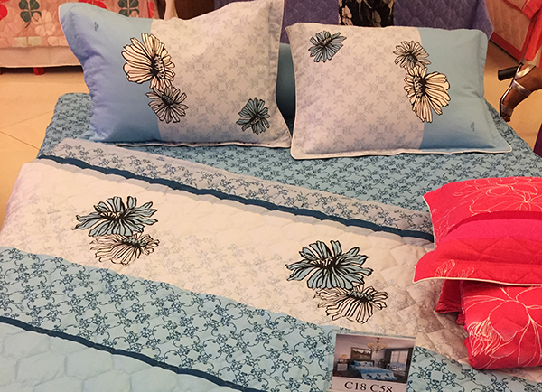 Sử dụng chăn ga gối Sông Hồng 100% Cotton