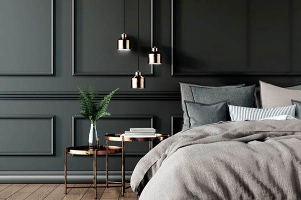 ý tưởng phòng ngủ nam giới