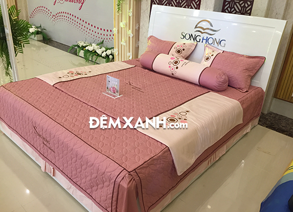 chăn ga gối Sông Hồng cưới