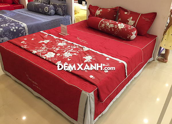 chăn ga gối Sông Hồng cưới