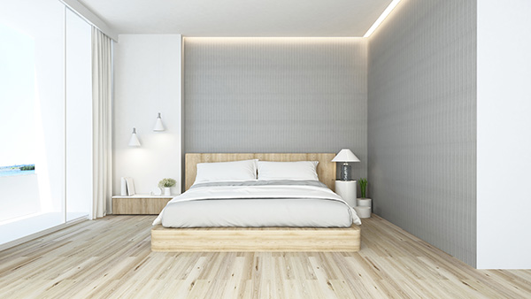Trang trí phòng ngủ tối giản
