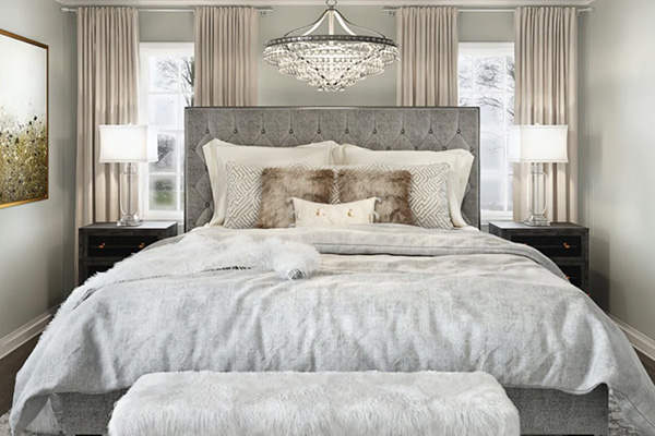 Thiết kế phòng ngủ sang trọng