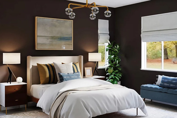 Thiết kế phòng ngủ sang trọng