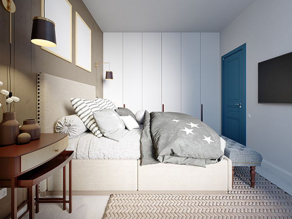 Sắp xếp phòng ngủ có không gian nhỏ chỉ với 5 bước 