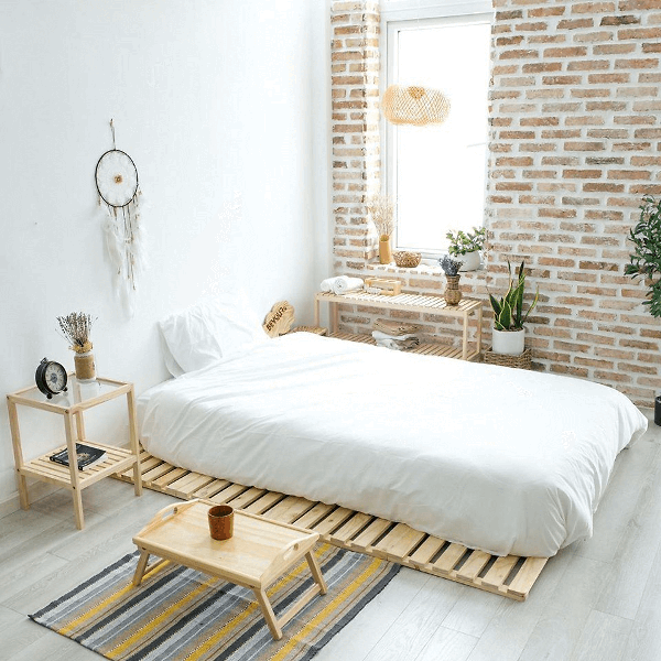 22 mẫu giường ngủ pallet sang, xịn và đầy phong cách 