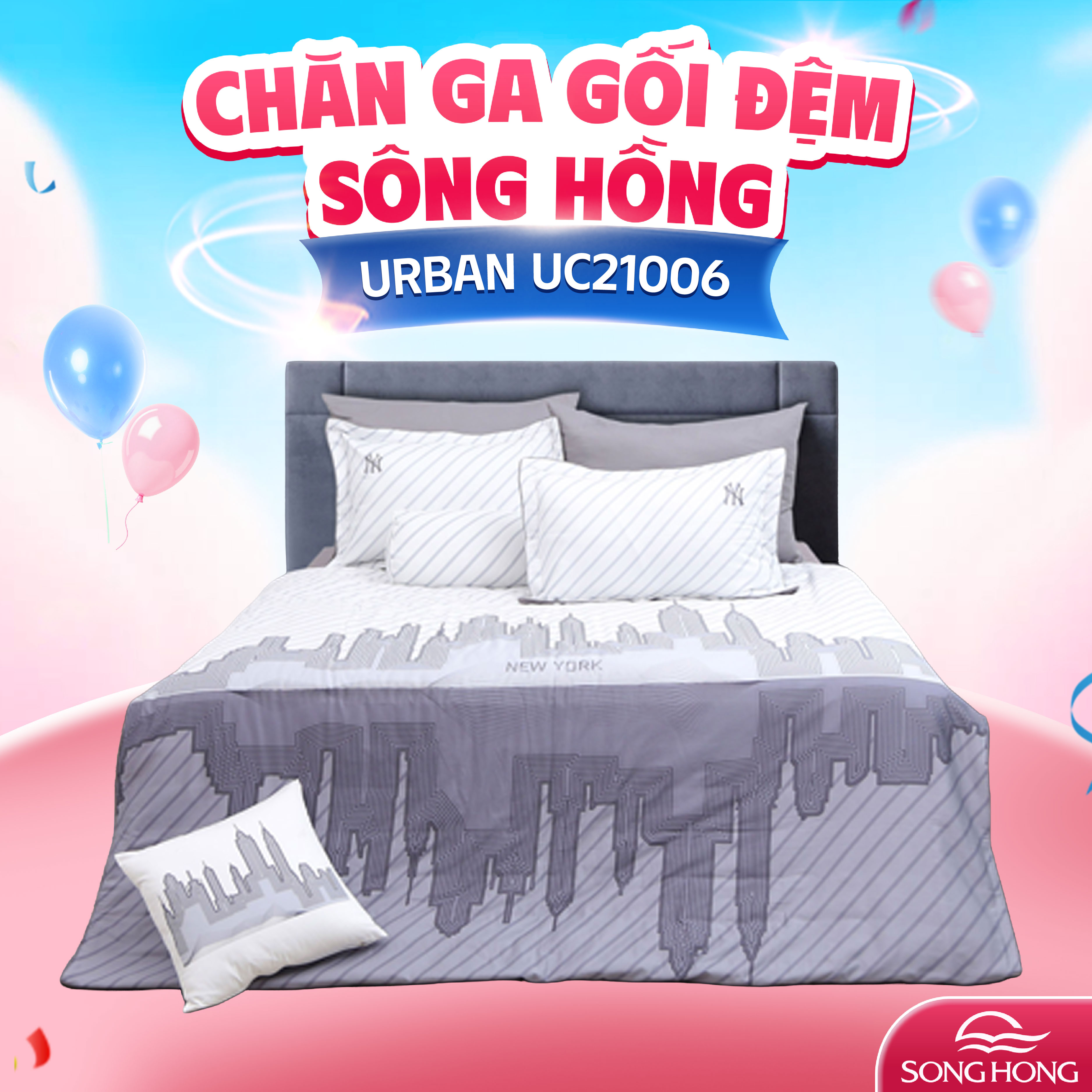 Đại lý chăn ga gối đệm Sông Hồng tại Hà Tĩnh uy tín, chất lượng