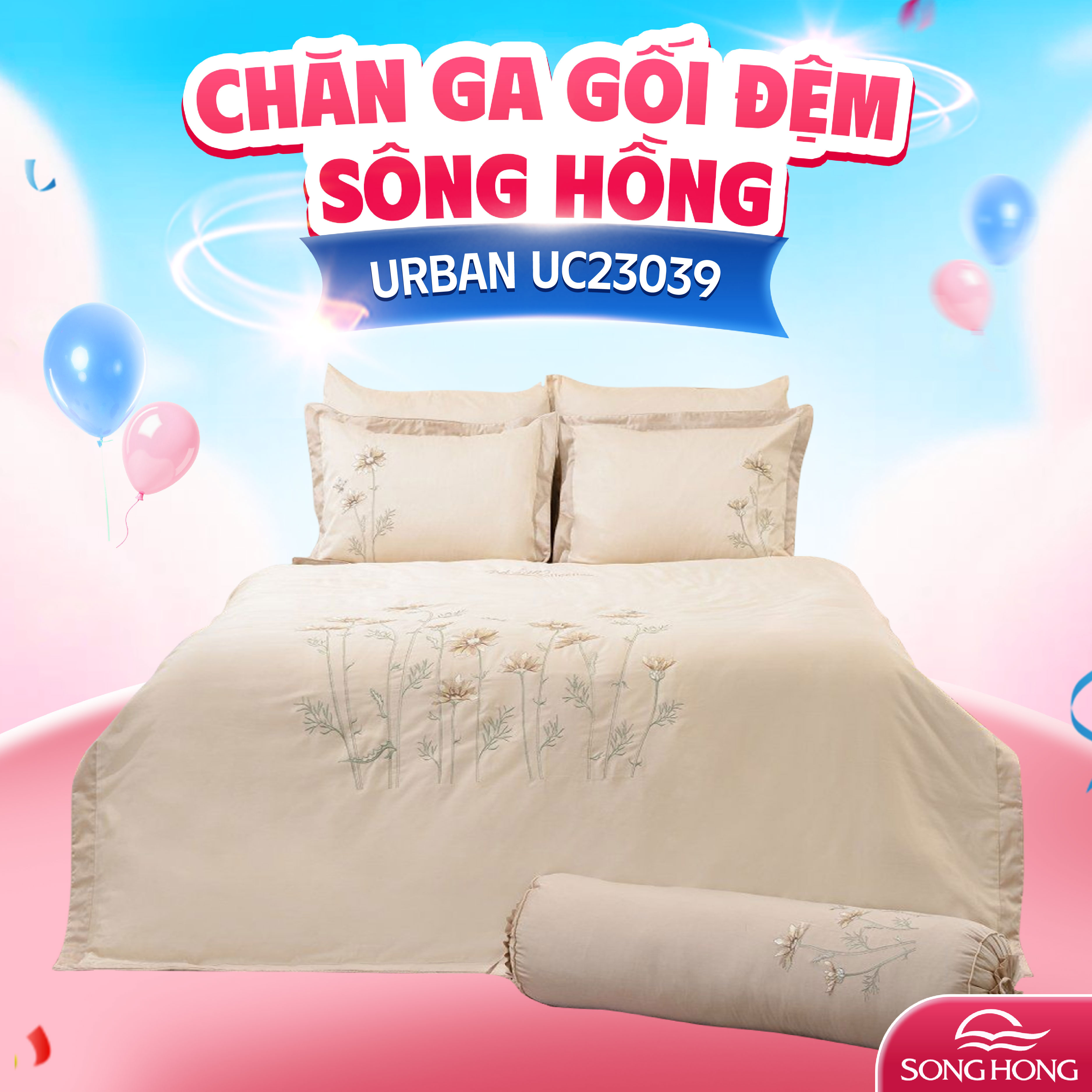 Đại lý chăn ga gối đệm Sông Hồng tại Yên Bái uy tín