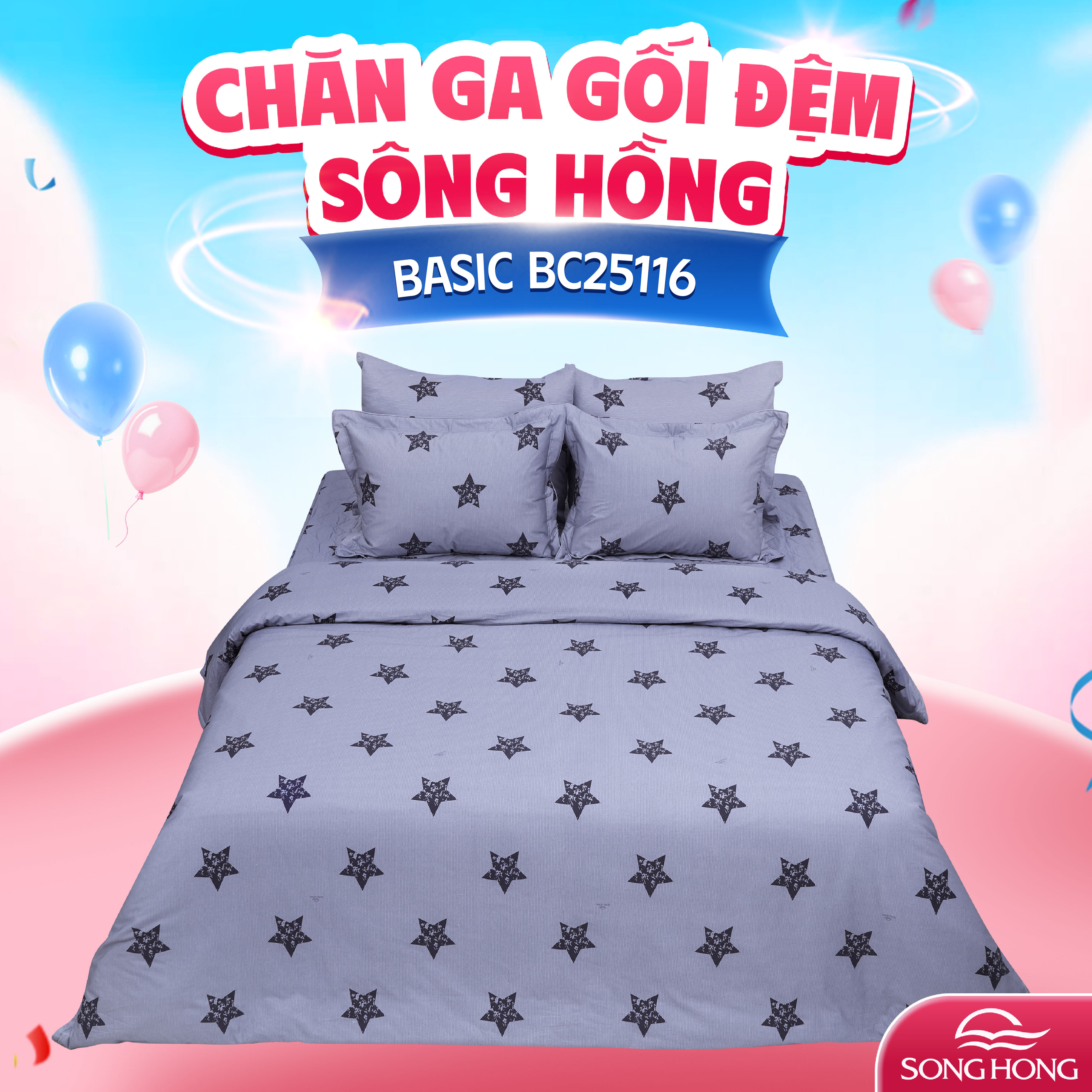 Đại lý chăn ga gối đệm Sông Hồng tại Long An uy tín