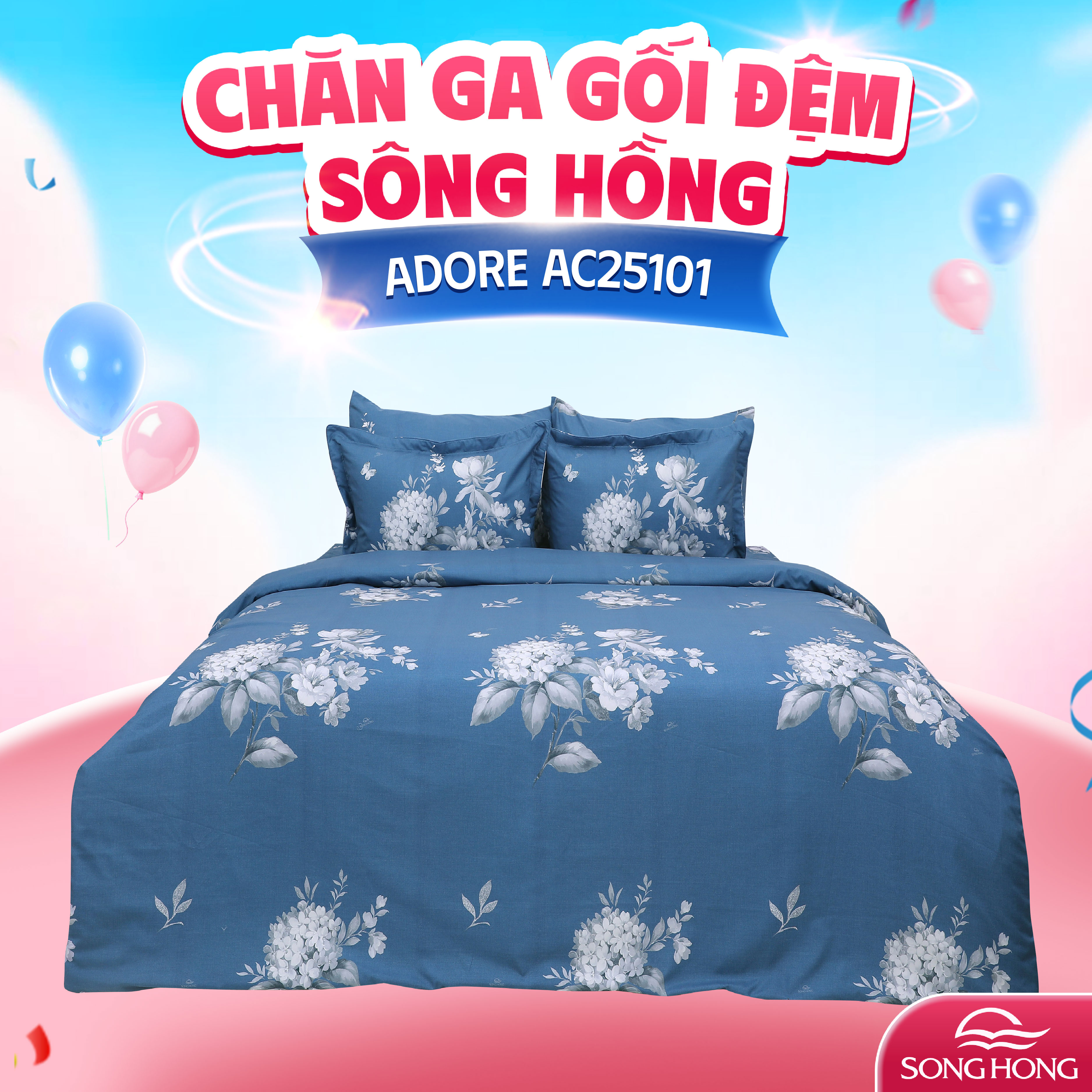 Đại lý chăn ga gối đệm Sông Hồng tại Bình Định uy tín