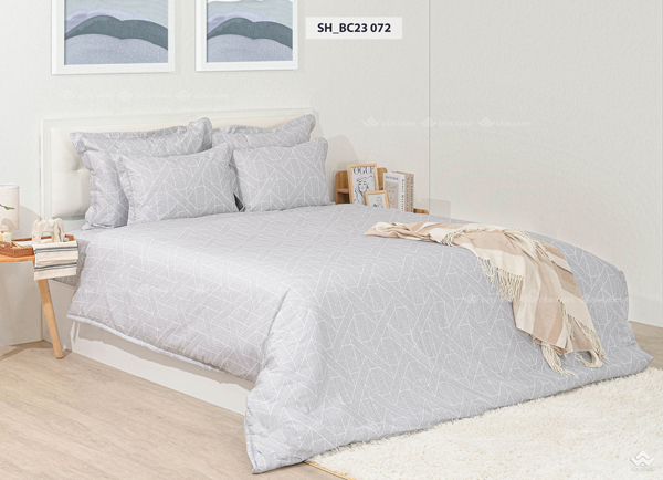 Vỏ chăn xuân thu Sông Hồng basic cotton BC23072