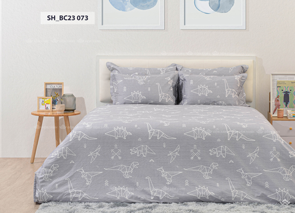 Vỏ chăn xuân thu Sông Hồng basic cotton BC23073
