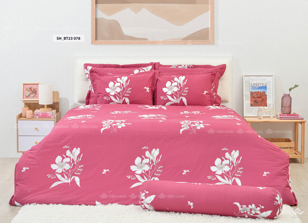 Vỏ chăn xuân thu Sông Hồng basic TC BT23078