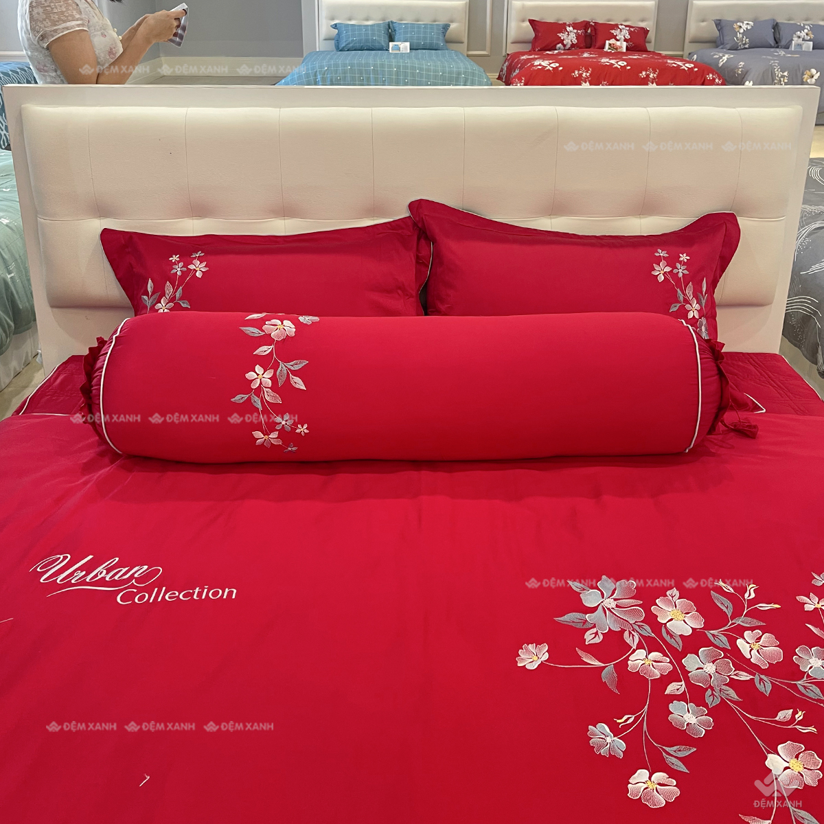 Chăn ga gối sông hồng cao cấp Urban UC24107