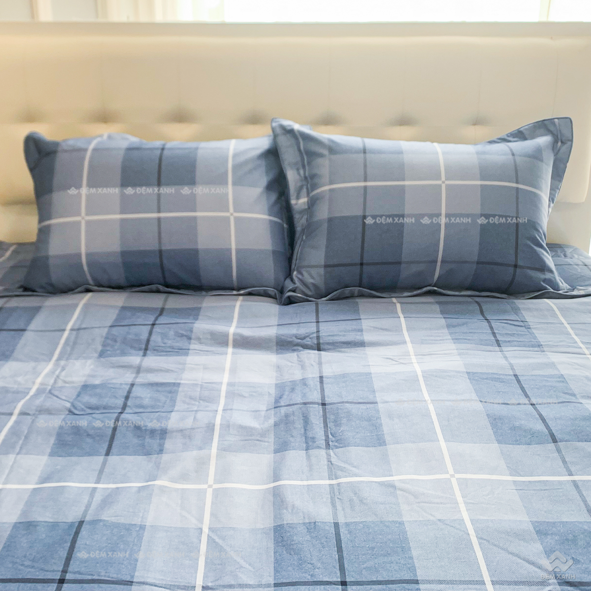 Vỏ chăn xuân thu Sông Hồng basic cotton BC24103